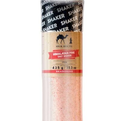 Salero rosa del Himalaya gigante de Silk Route Spice Company - Sal rosa 435 g