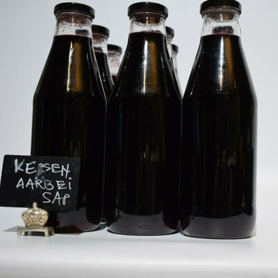 Kersen aardbei sap 750 ml