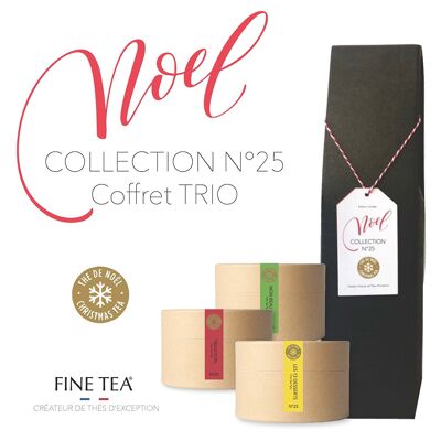 NATALE - Cofanetto degustazione Trio - Tè di Natale n°25