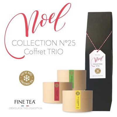 NAVIDAD - Trio caja degustación - Té de Navidad n°25