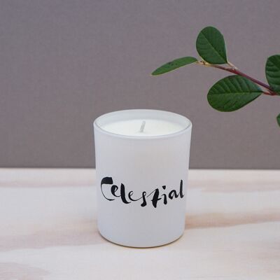 Celestial Natural Wax Candle