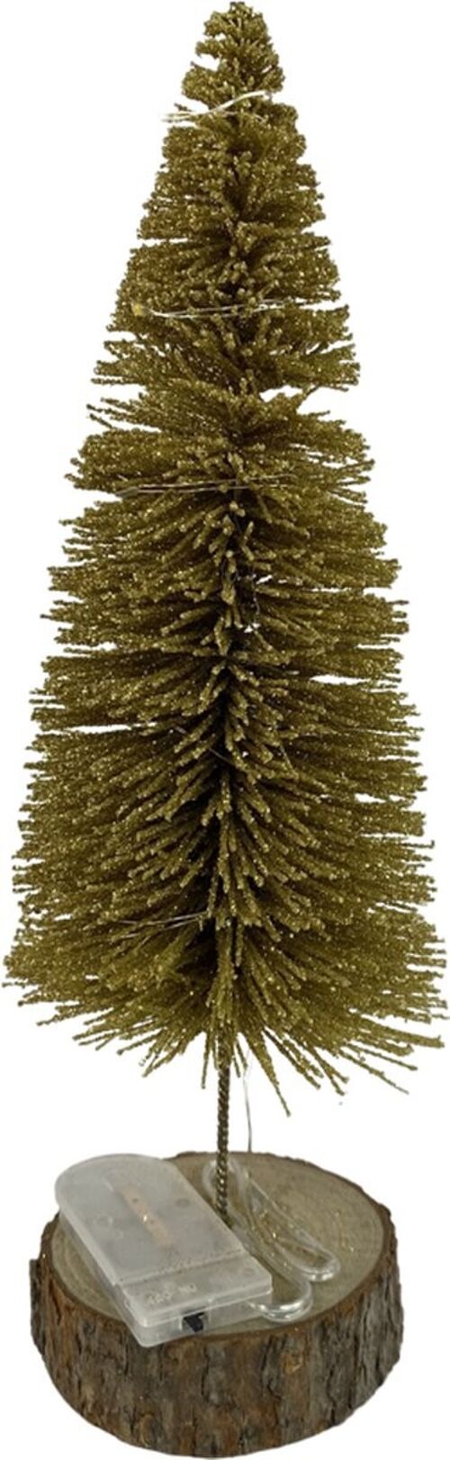 Gouden kerstboom met LED verlichting - GoldTree