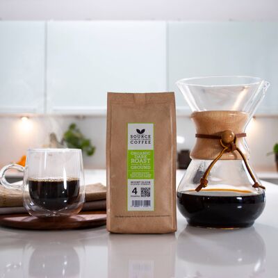 Uganda Bio-Kaffee - gemahlen