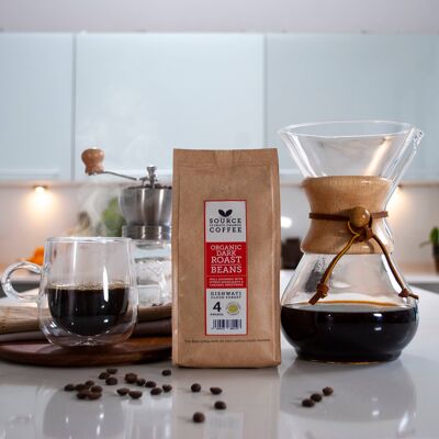Ruanda Bio-Kaffee - Ganze Bohnen