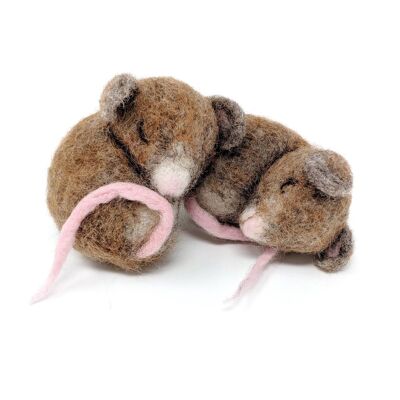 Kit artigianale per infeltrimento ad ago Sleepy Topi