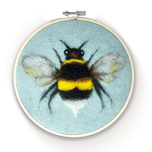 Bee in a Hoop Needle Felt Craft Kit