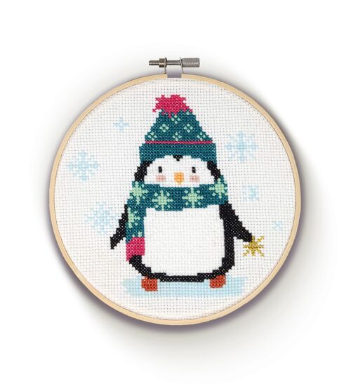 Penguin Cross Stitch Craft Kit