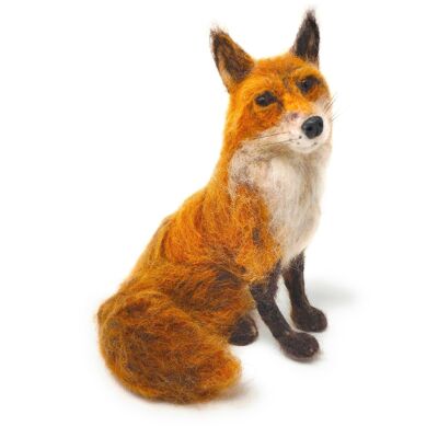 Fabuloso kit de manualidades de fieltro con aguja Mr Foxy