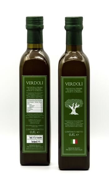 Huile d'olive extra vierge sicilienne Verdolì - 0,50 cl - 2022 3