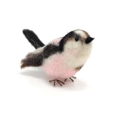 British Birds Long-Tailed Tit Needle Felting Craft Kit