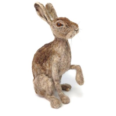 Wild Scottish Hare Needle Felting Craft Kit