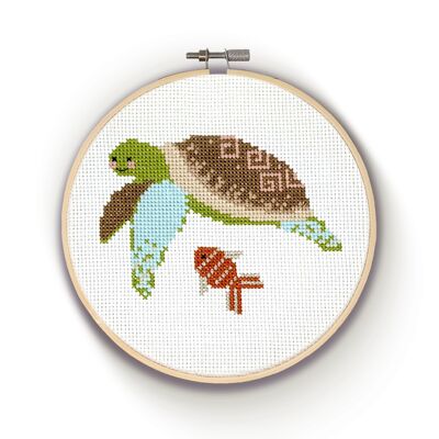 Turtle Cross Stitch Craft Kit