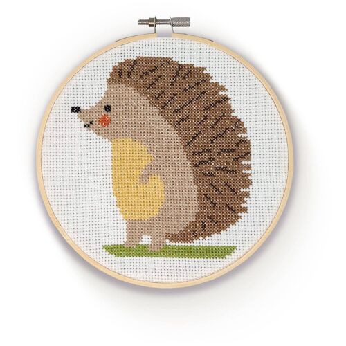 Hedgehog Cross Stitch Craft Kit