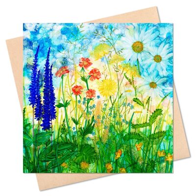 Summer Garden - Blank Card