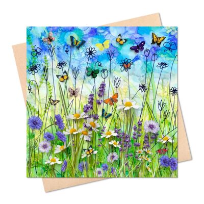 Butterflies - Blank Card