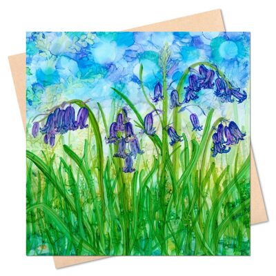 Bluebells - Spring Blank Card