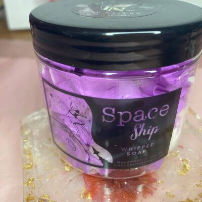 Spaceship Whipped Soap