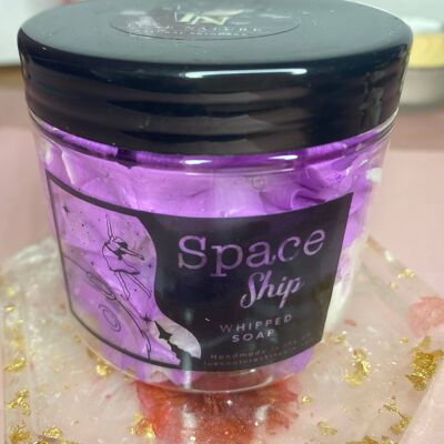Spaceship Whipped Soap