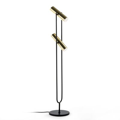 FLOOR LAMP 22X22X120 METAL GOLD/BLACK TH1821200