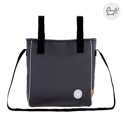 BOLSO PANIER URBANY GRIS 10x34x33 CM