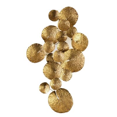 ESCULTURA 90X30X150 METAL DORADO TH2547300