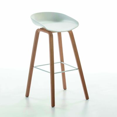 STOOL 50X46X83 WOOD/METAL/WHITE ACRYLIC TH2564400 NO11