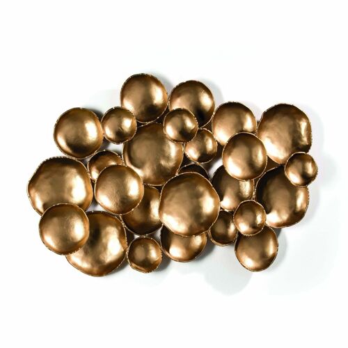 ESCULTURA 121X10X70 METAL DORADO TH3155200