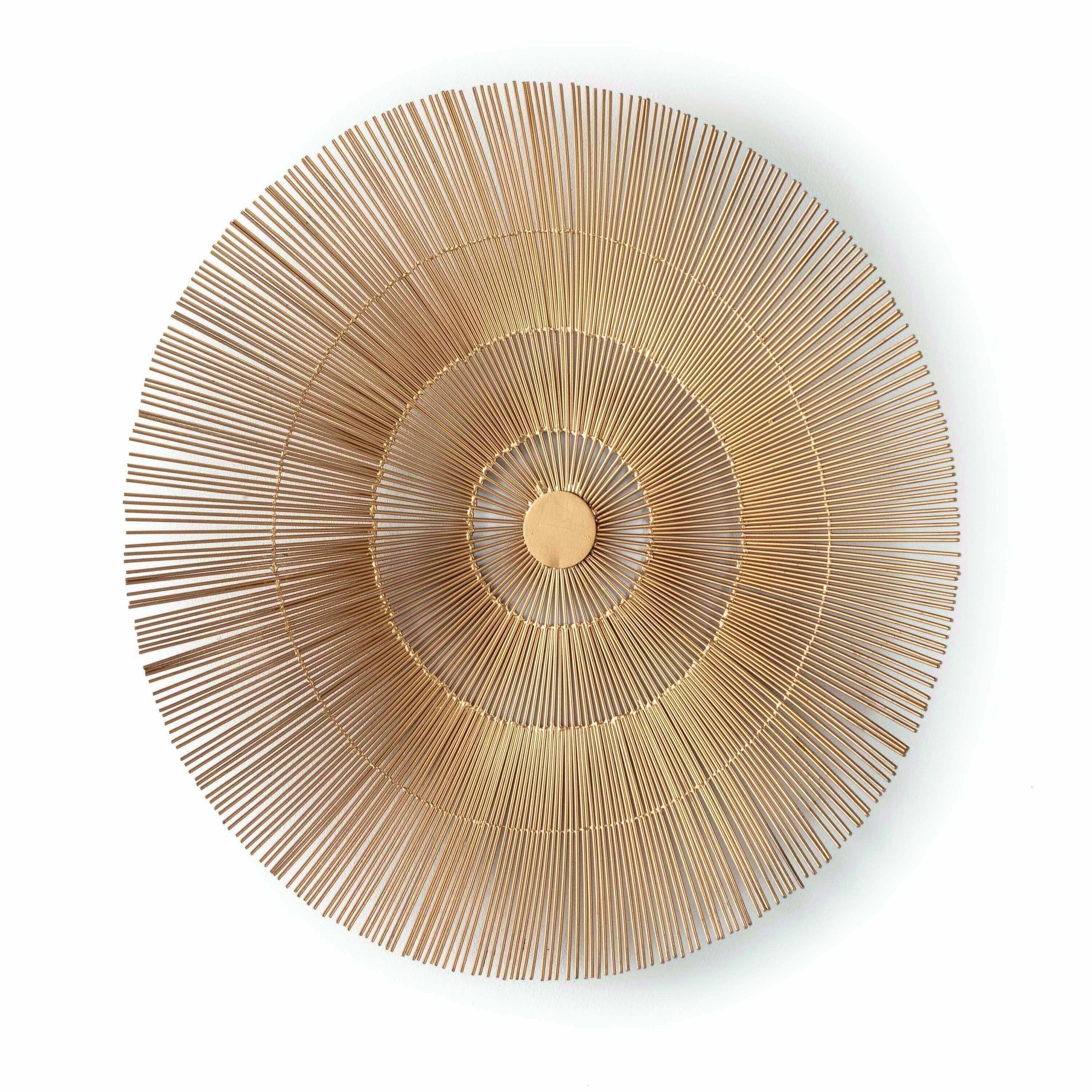 SCULTURA 81X8X81 METALLO DORATO TH3155300