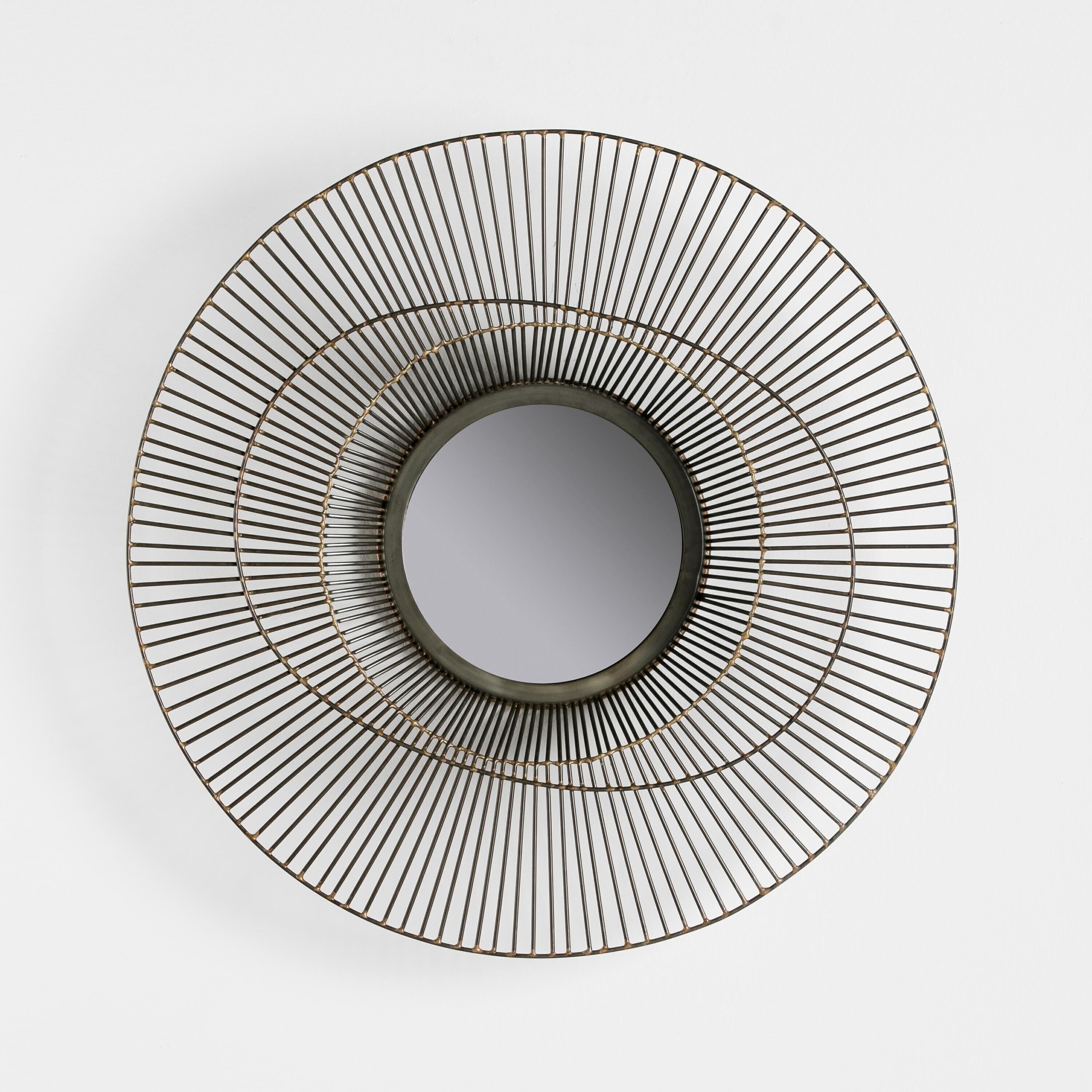 SPECCHIO 58X10 METALLO DORATO TH3172800