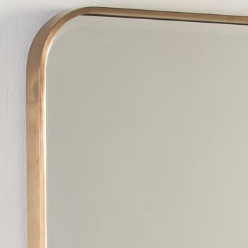 MIROIR 65X4X100 VERRE/MÉTAL COULEUR BRONZE TH3661700 2