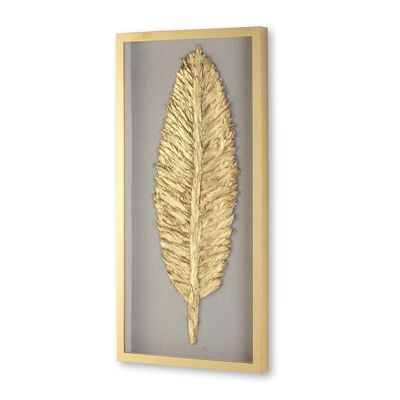 50X5X100 PICTURE GLASS/GOLDEN WOOD/GOLDEN FEATHER TH3946400