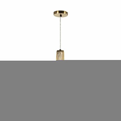 LAMPADA DA SOFFITTO 6X6X40 FILO DORATO SENZA LAMPADINA TH4006600