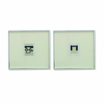 SET/2 CORNICI 83X2X89 VETRO/ALLUMINIO TH4545400