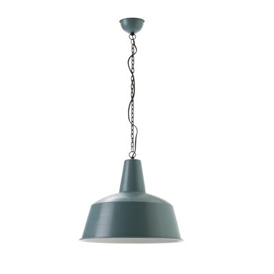LAMPADA DA SOFFITTO 45X45X40 METALLO BLU/BIANCO TH6180700