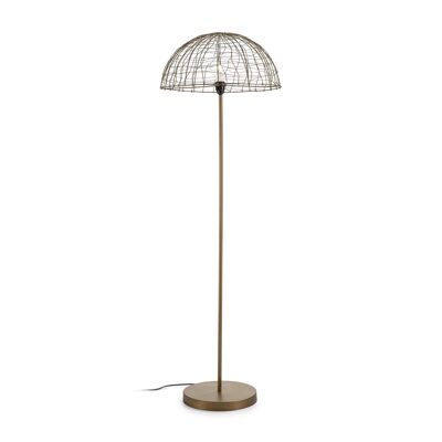 LAMPADA DA TERRA 50X50X157 FILO/METALLO DORATO ANTICO TH6184500