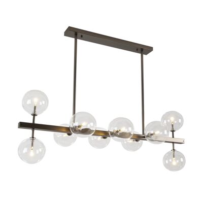 CEILING LAMP 110X45X86 GLASS/METAL DARK GRAY TH6267700 NO11