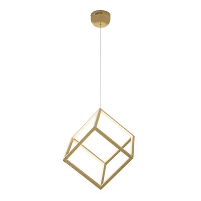 LAMPARA DE TECHO 52X42X52 METAL DORADO TH6272900