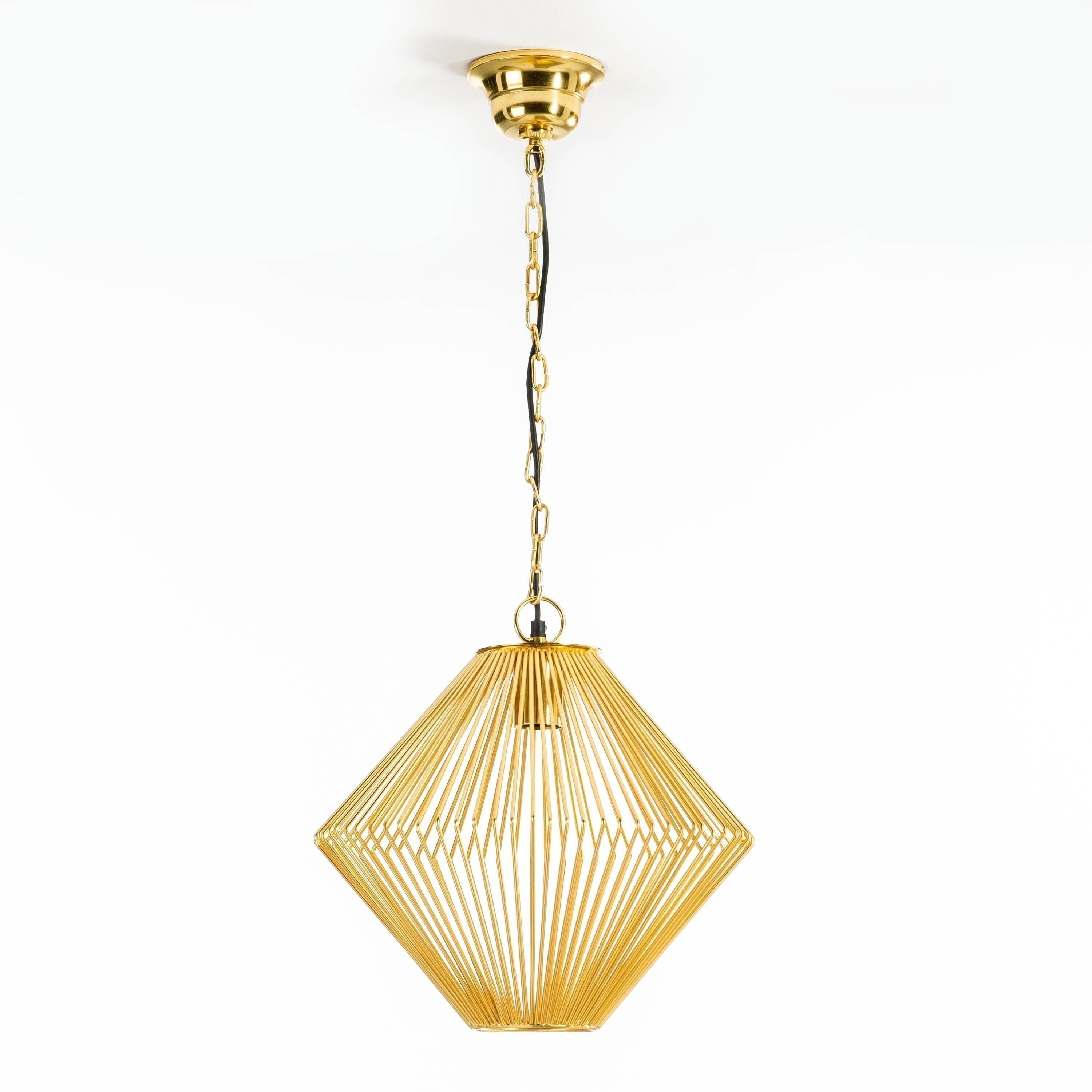 LAMPADA DA SOFFITTO 38X34 METALLO DORATO TH6578600