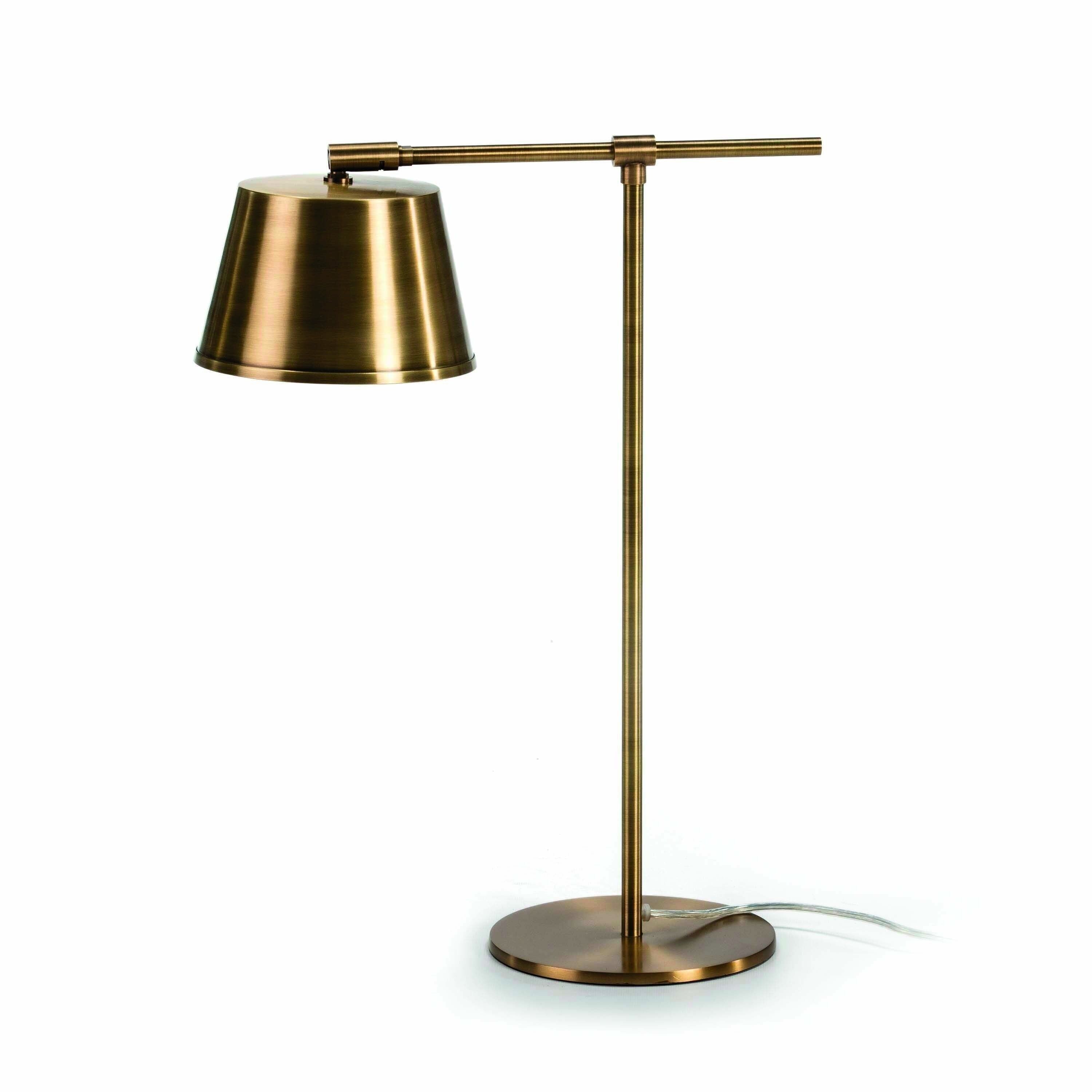 LAMPADA DA TAVOLO 38X18X51 METALLO DORATO TH6584000