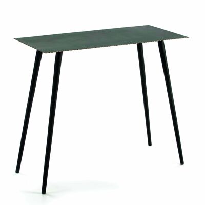 CONSOLE 83X38X75 METALLO NERO/ORO TH6658200