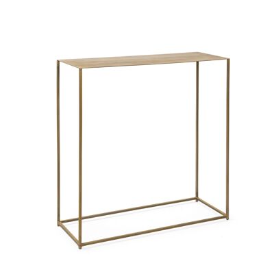 CONSOLE 84X33X90 ANTIQUE GOLDEN METAL TH6958400