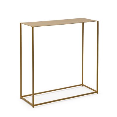 CONSOLE 76X28X80 ANTIQUE GOLDEN METAL TH6958500