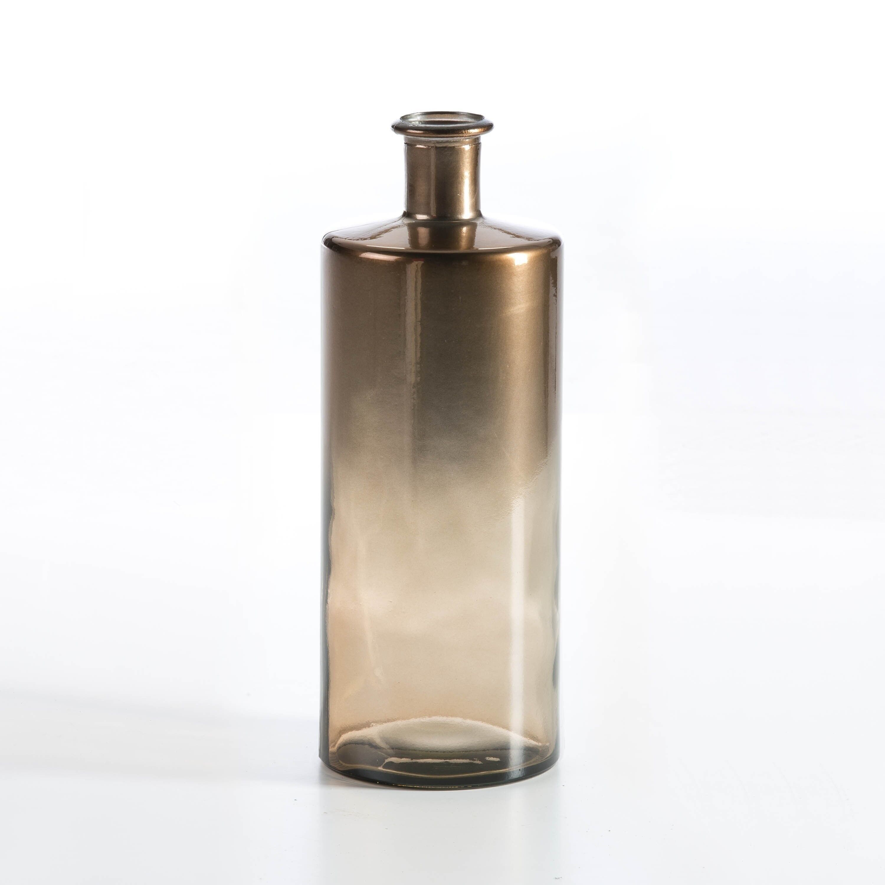 VASO 15X15X40 VETRO RAME TH7004700