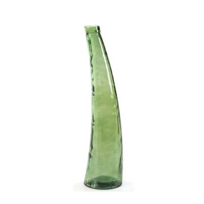 VASE 22X22X80 GRÜNES GLAS TH7007200