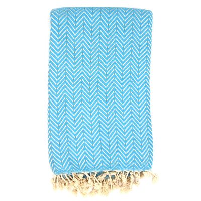 Azra Hammam Towel, Teal