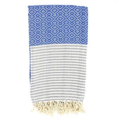 Nisa Hammam Towel, Blue