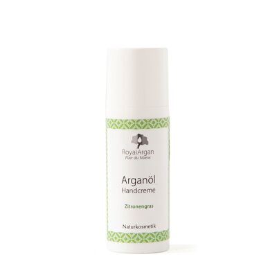 Argan oil hand cream lemongrass, 50 ml