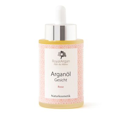 Olio viso Argan, rosa - 50 ml