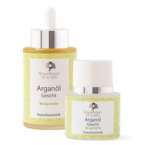 Argan-Gesichtsöl, Bergamotte - 15 ml