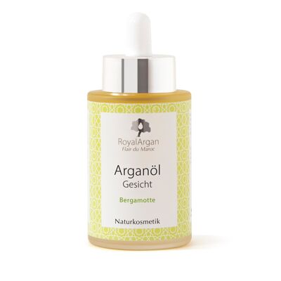 Aceite facial de argán, bergamota - 50 ml